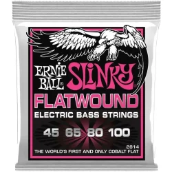 Ernie Ball 2814 Flatwound Cobalt Bass